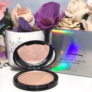 Aesthetica Starlite Highlighter in Cosmos Sparkling Rose Gold 7g *BNIB